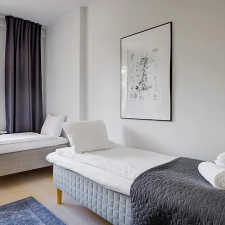 Modern 2 Bedroom With Garage & Sauna By Nordic Collection * Helsinki